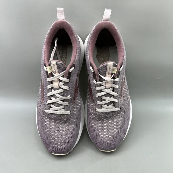 Brooks Revel 4 Running Shoes Womens Size 9 B Purple Knit Comfort Low Sneakers - Picture 5 of 8